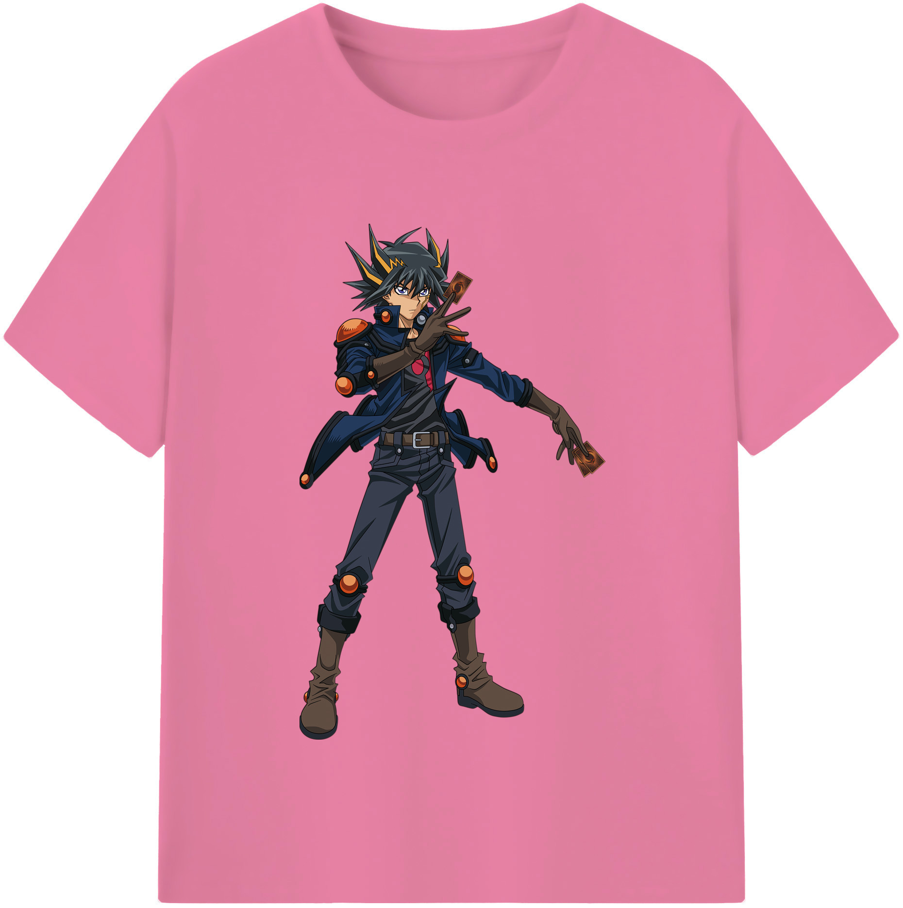 （画像用） 遊☆戯☆王 Yu-Gi-Oh! 綿100％半袖Tシャツ（フロントプリント）